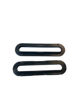 La-Z-Boy Set of 2 Recliner Slide Sliding Bracket Insert Black Plastic Lazy Boy